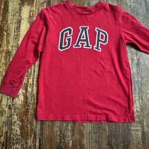 GAP Red Long Sleeve Tee